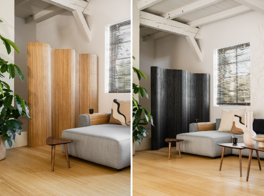 Innenarchitektur und Dekoration aus Bambus