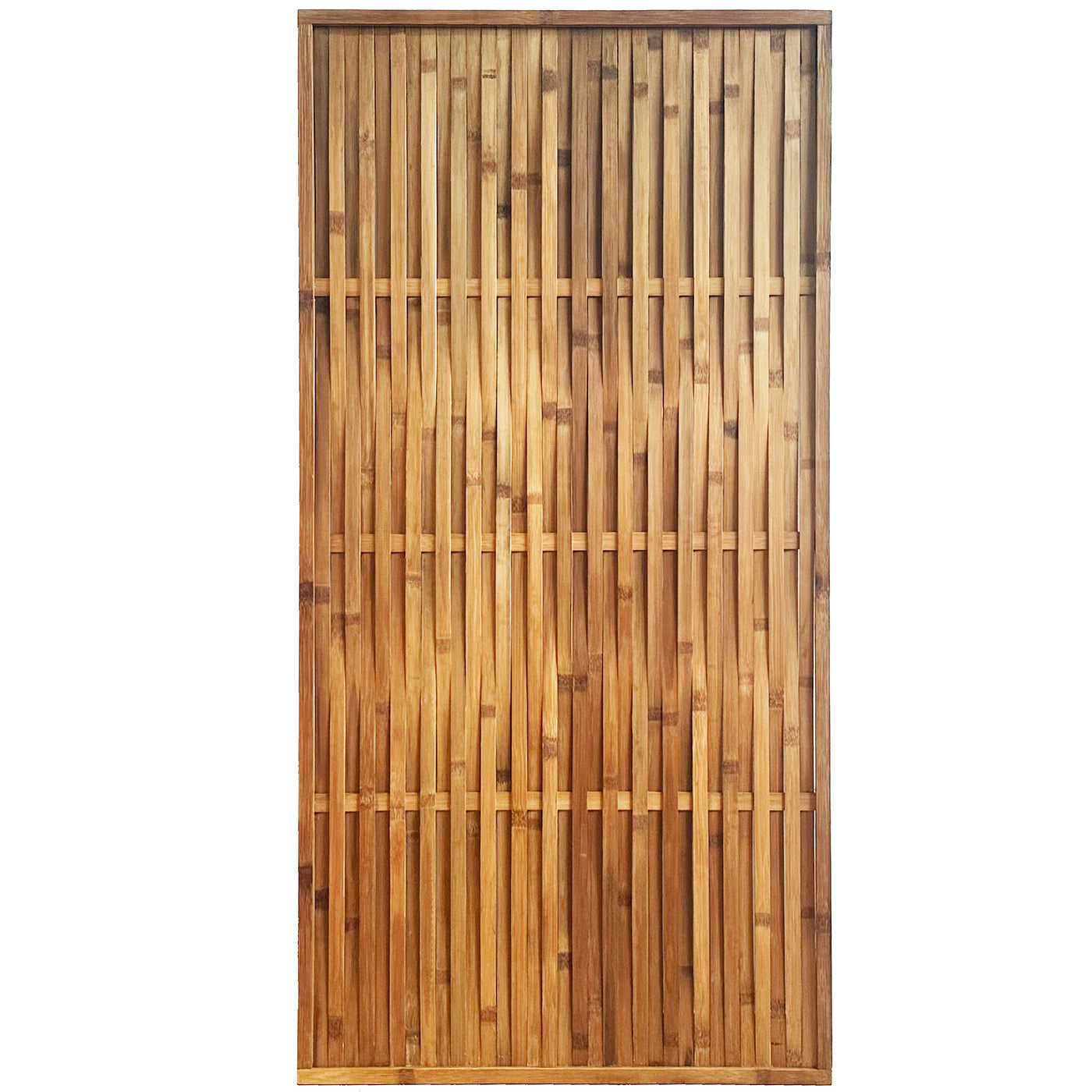 Bamboe Schutting Gevlochten