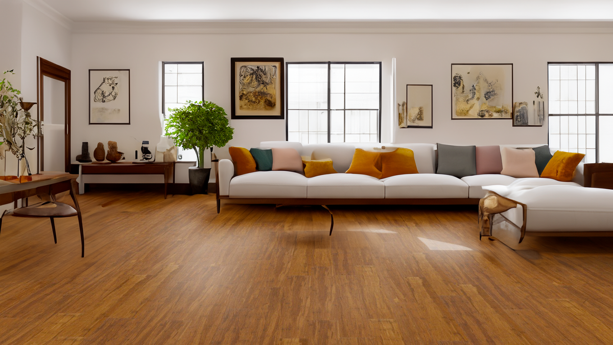 Bamboe Vloer Budget Rustiek - Klik systeem - 96 x 12.8 x 10