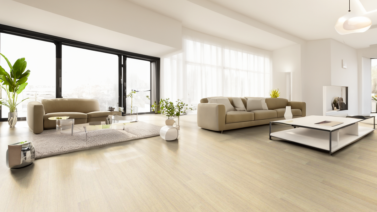 Bamboe Vloer Deluxe Naturel - Klik systeem - 196 x 19 x 1.5