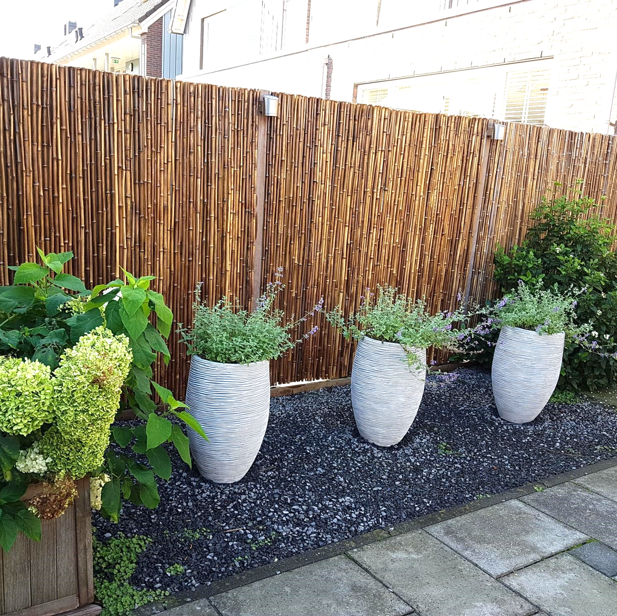 Bamboe Mat Regular Donker - Nigra