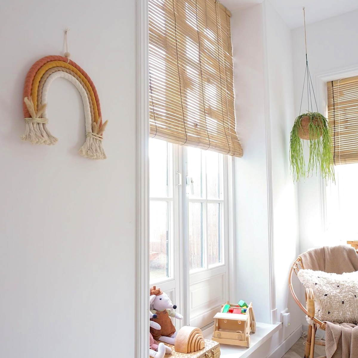 Bamboe Rolgordijn Naturel - Tali