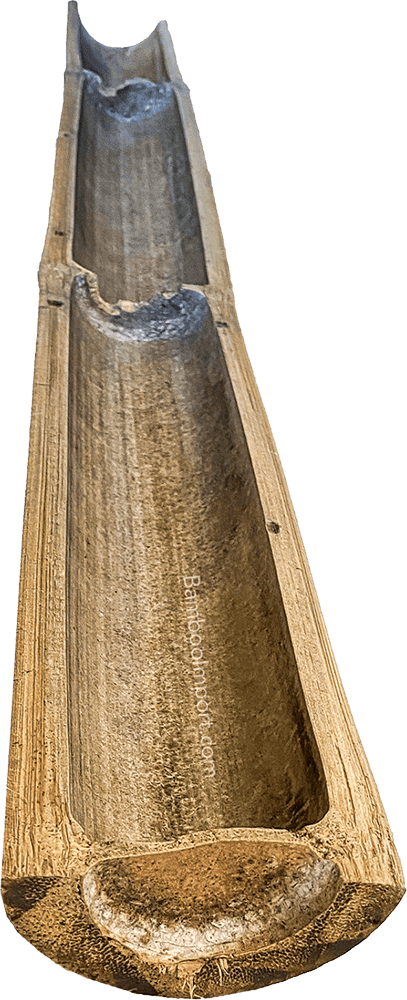 Bamboepalen Halfrond Zwart - Product shot3