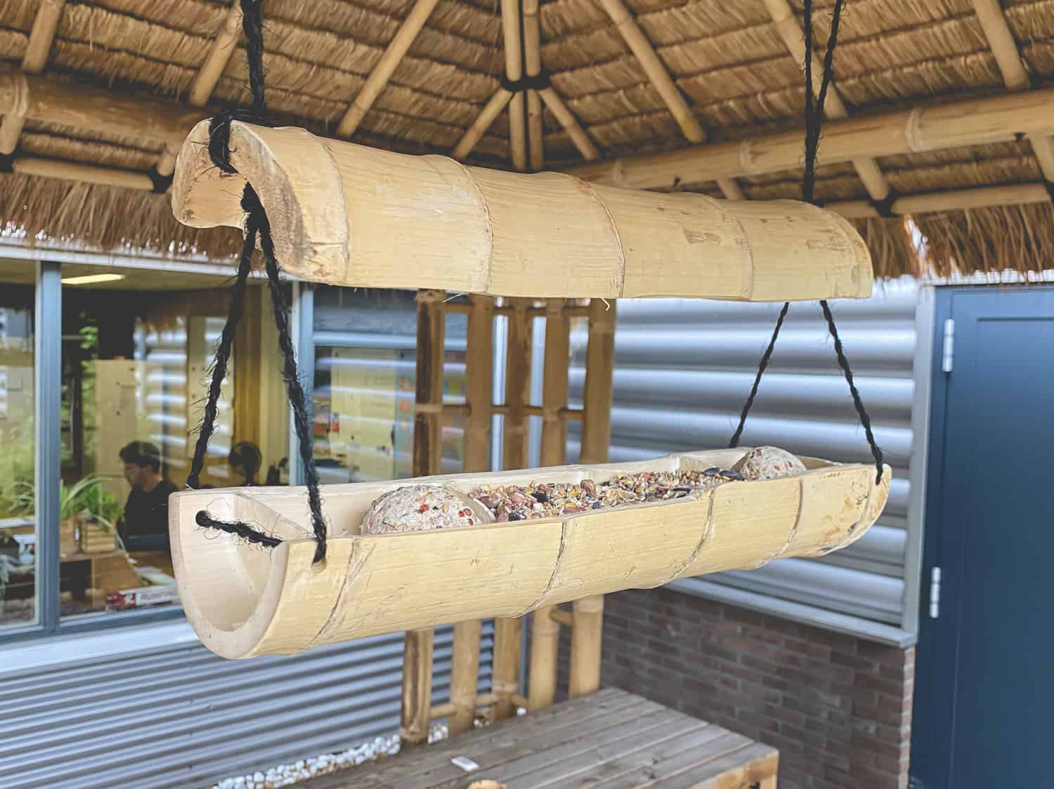 DIY - Zelf een Bamboe voerhuis maken