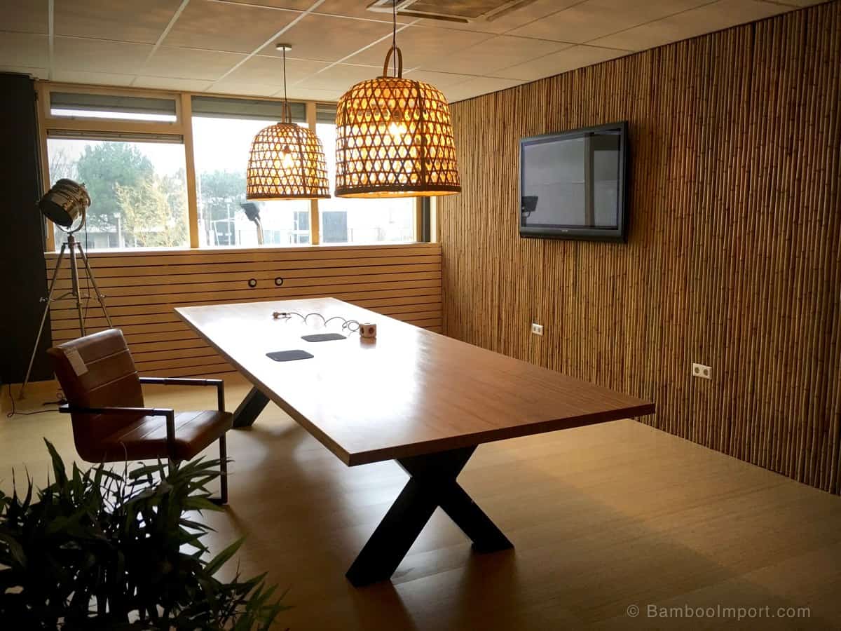 Bamboe Makeover voor onze Nieuwe Vergaderzaal