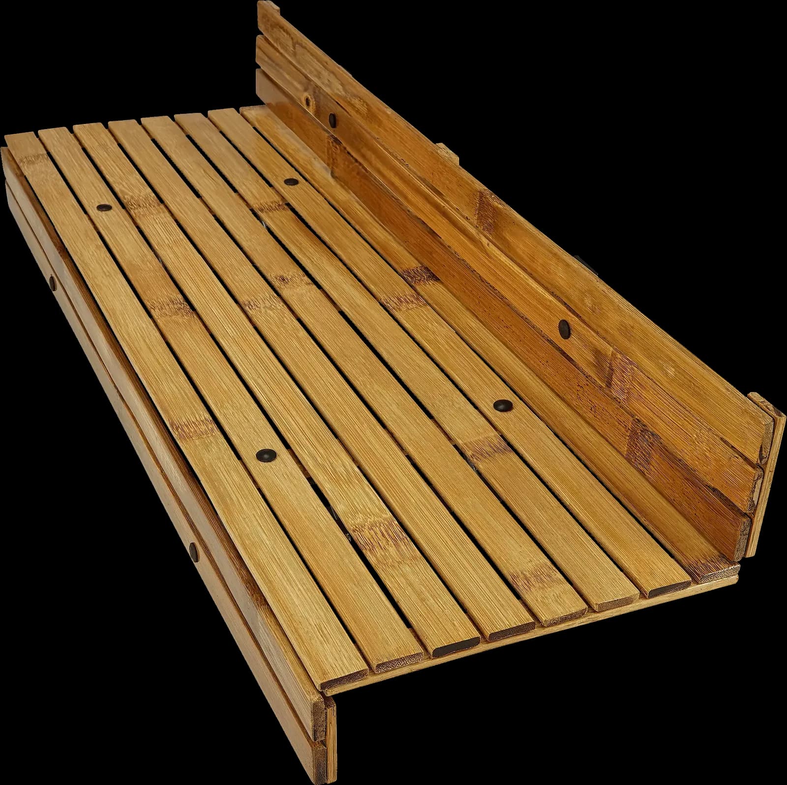 Bamboo Balcony Bar - Natural - Tali