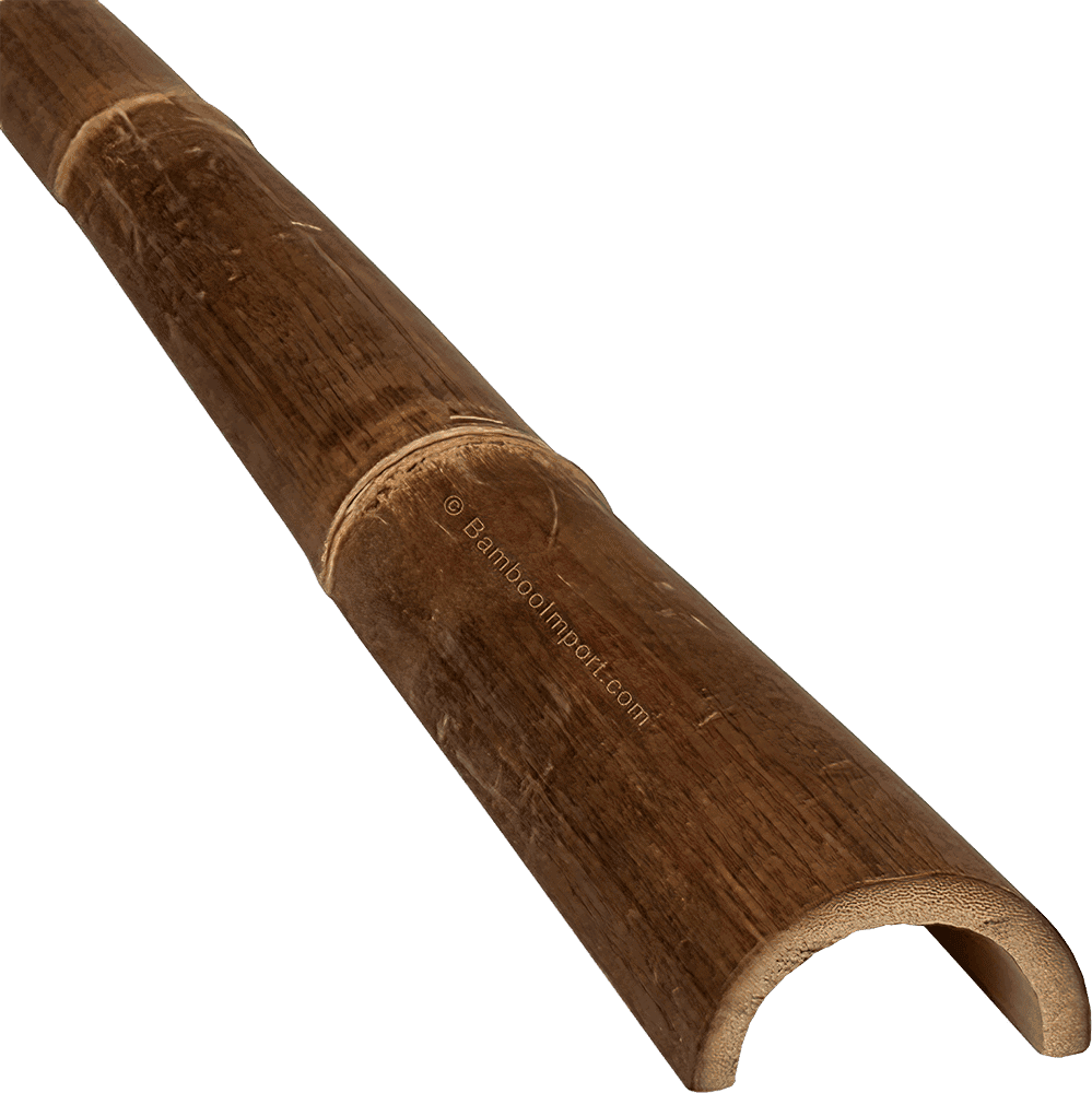 Bamboo Pole Half-round Dark - Tali