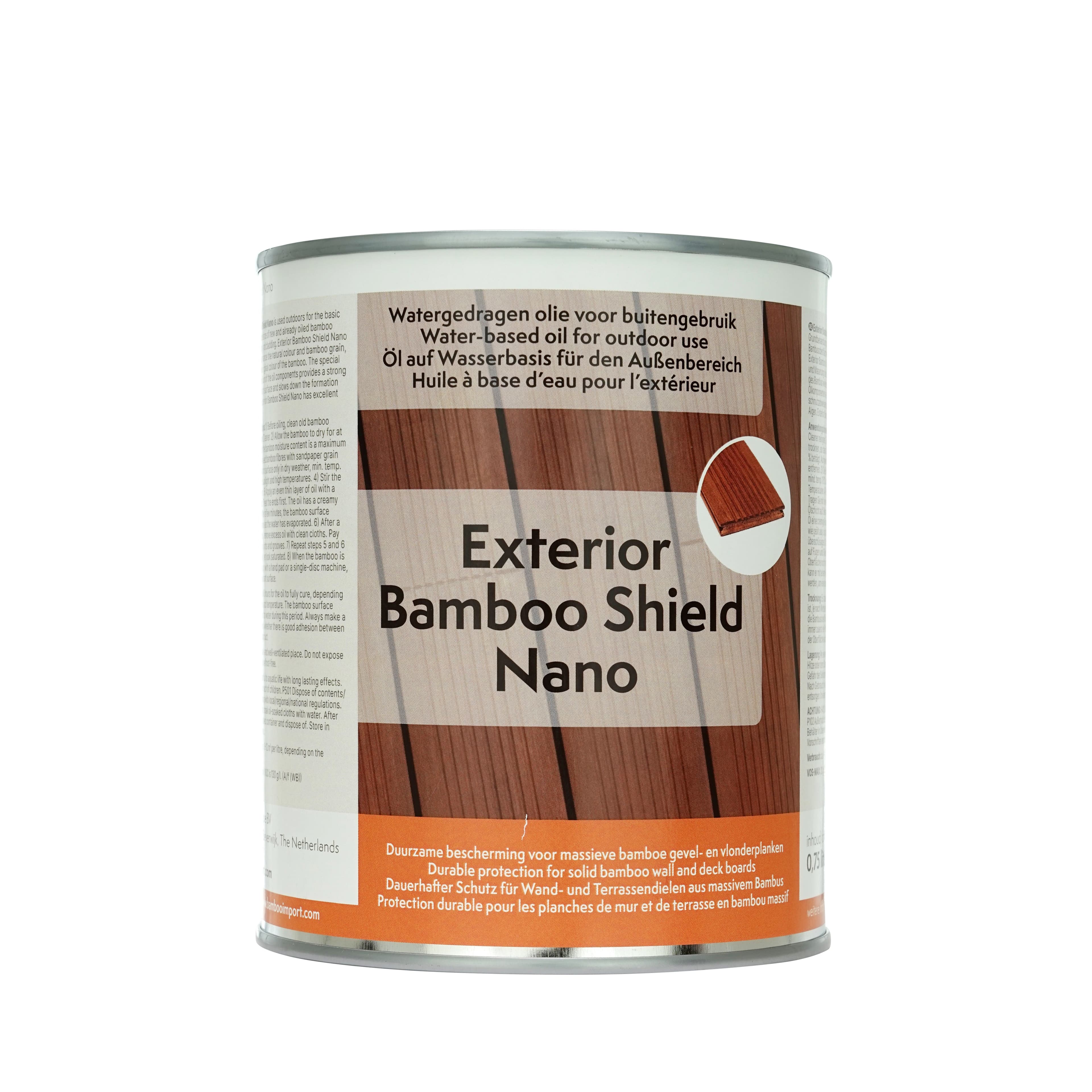 Exterior Bamboo Shield Nano - 0.75 Litre