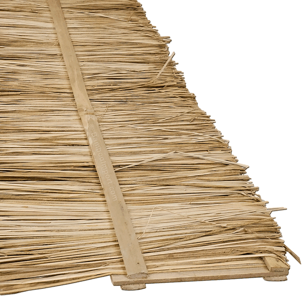 Thatched Roof of Palm Leaves - Natural