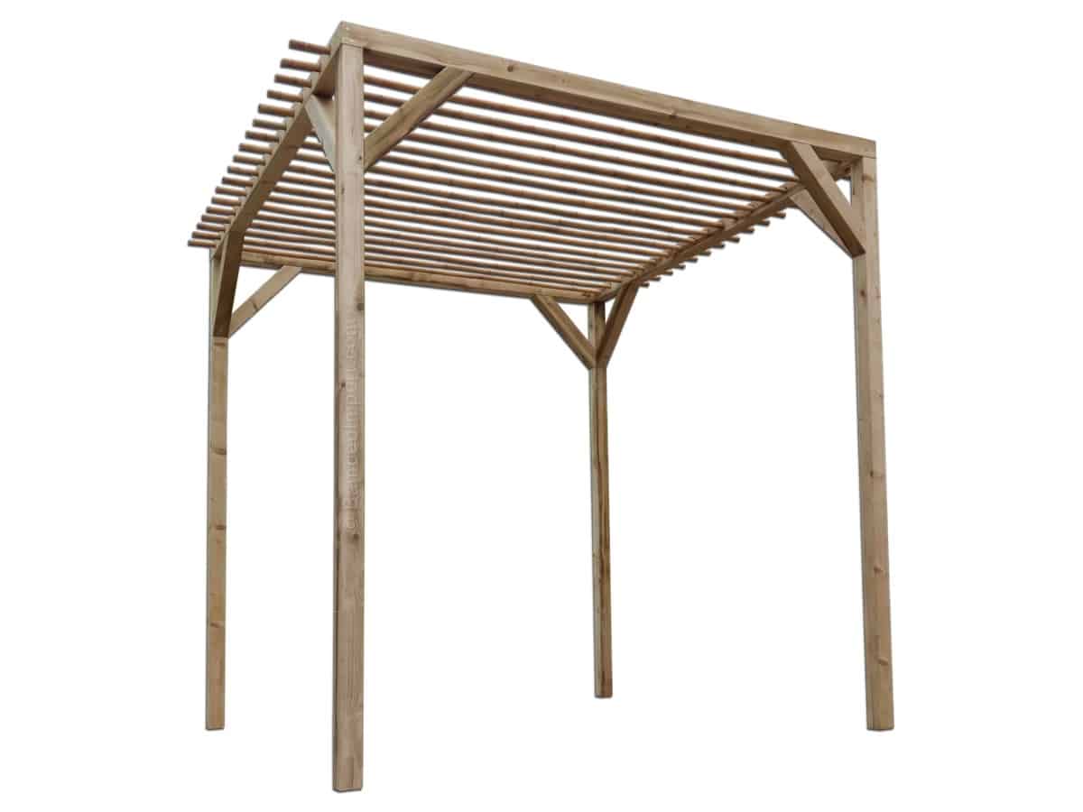 DIY - Zelf een Pergola Maken van Hout en Bamboe