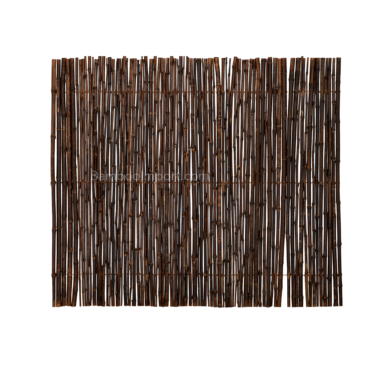 Rouleau de Clôture de Bambou Regular Foncé