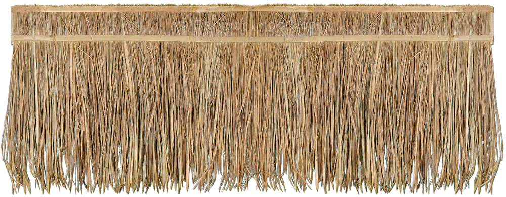 Palmblatt-Strohdächer