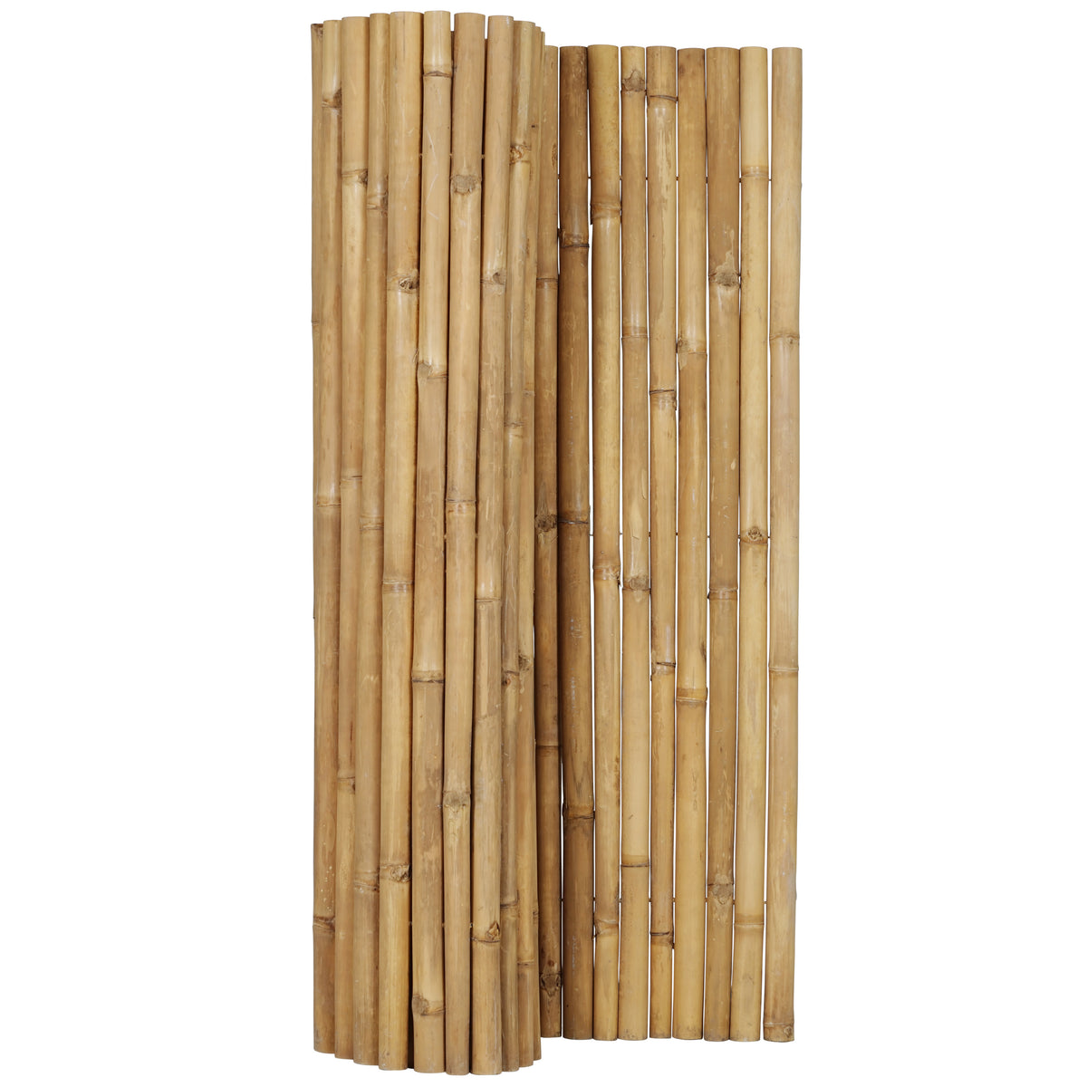 Rotolo di Recinzione di bambù Deluxe Naturale
