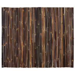 Bamboo Fence Roll Deluxe Dark