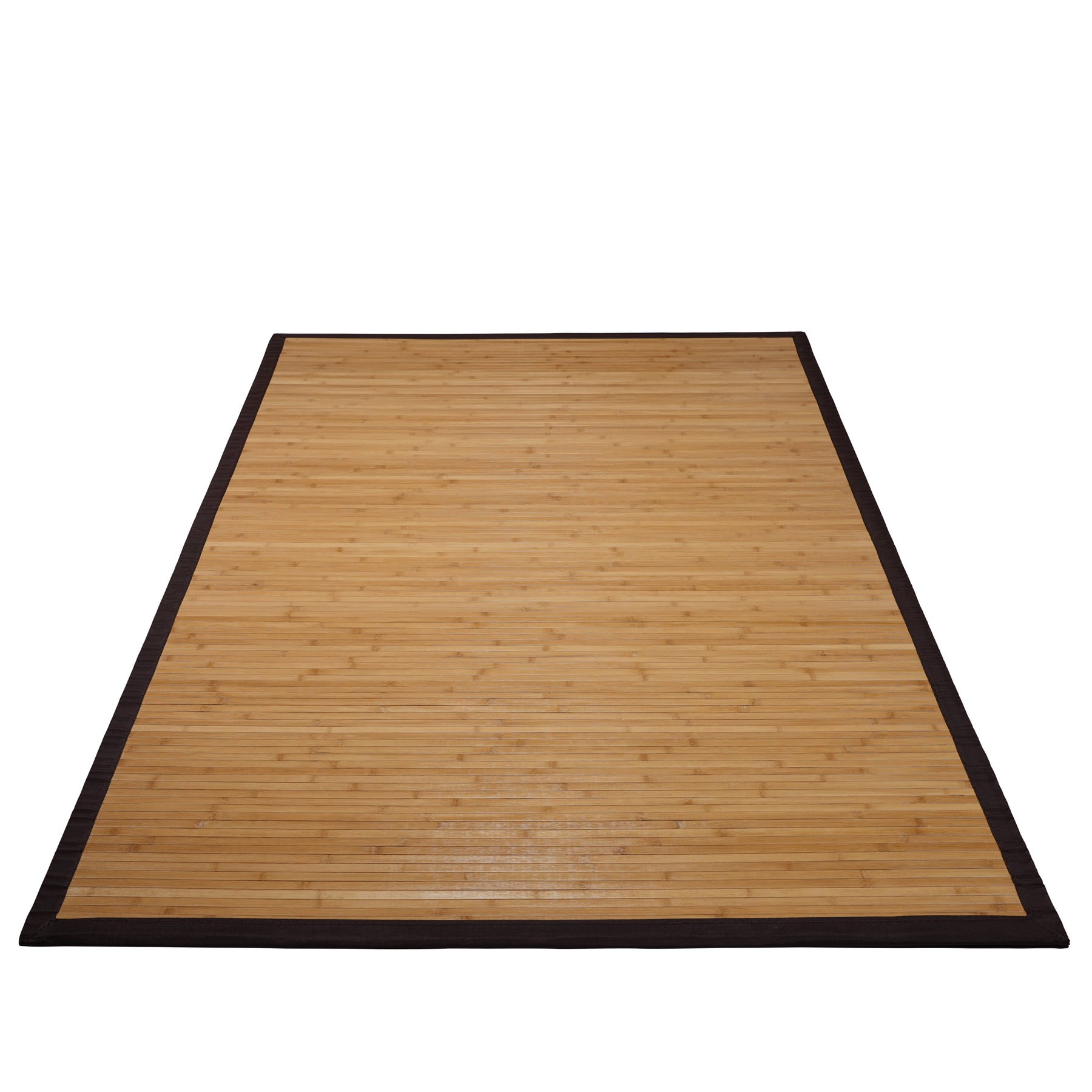 Bambusový koberec karamel
