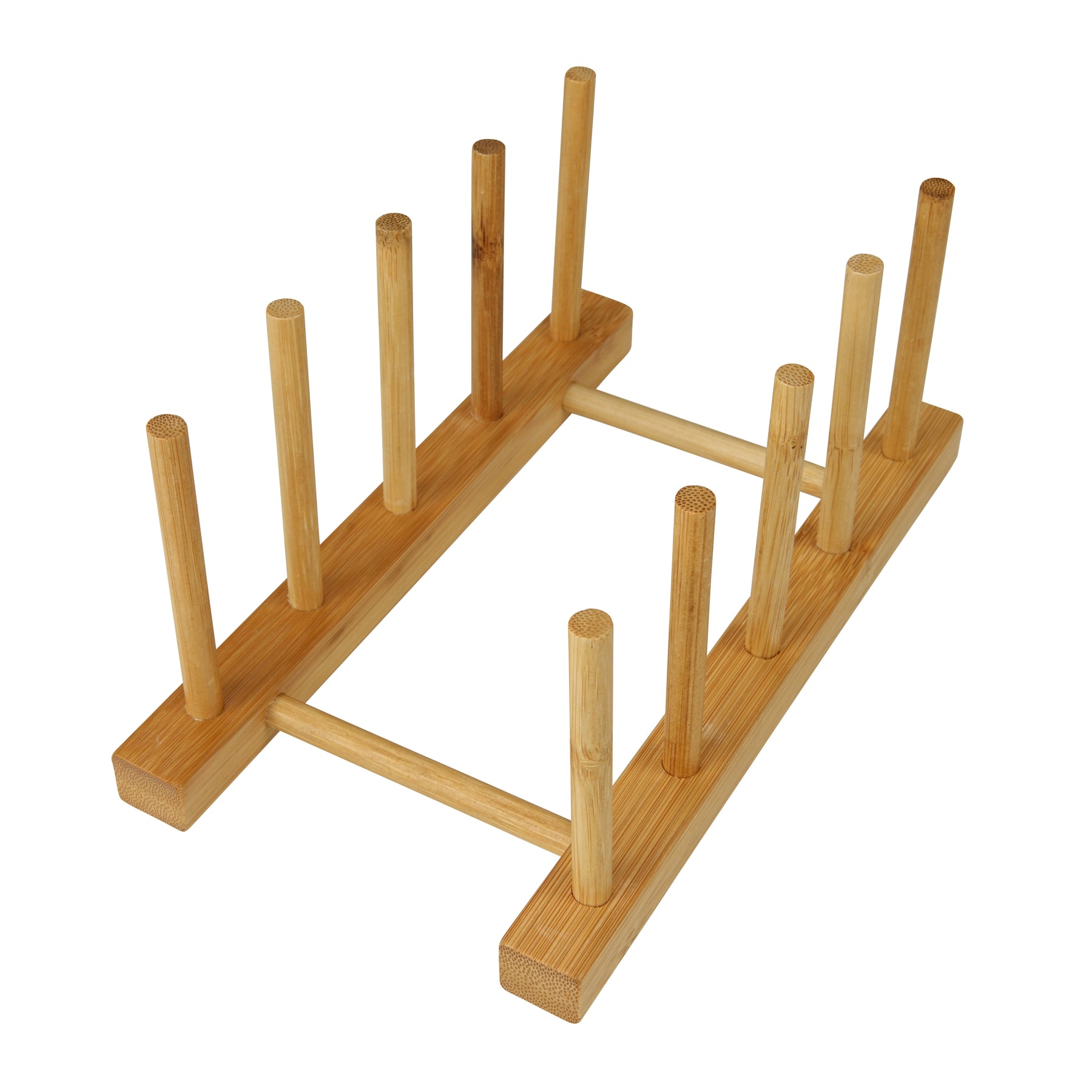 Bamboo Plate Stand