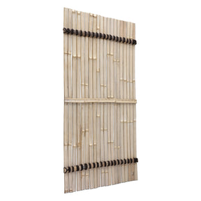 Bambusz kerítés lécek sötét