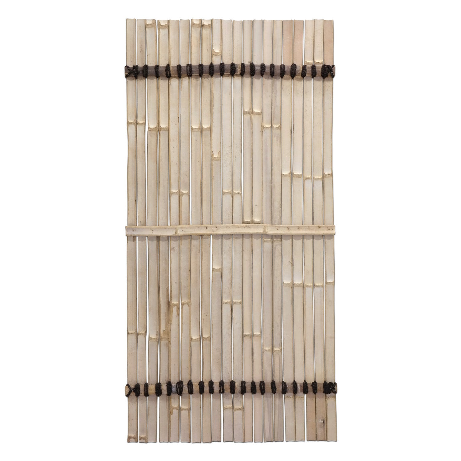 Clôture en Bambou Lattes Foncées