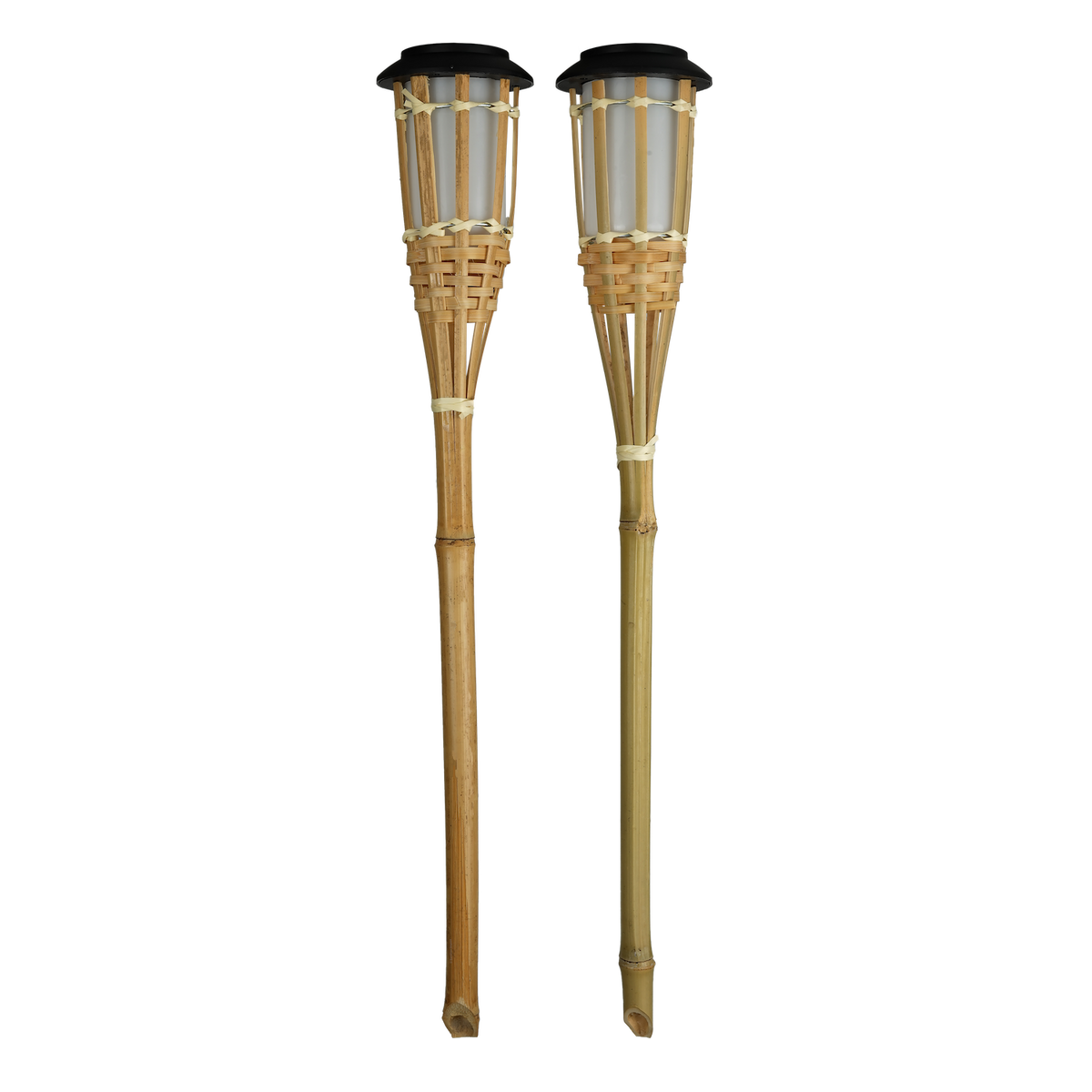 Bambus-Fackeln