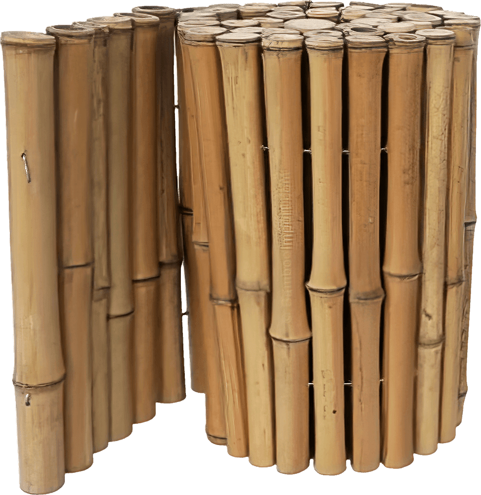 Bamboe Border Naturel op rol - Moso