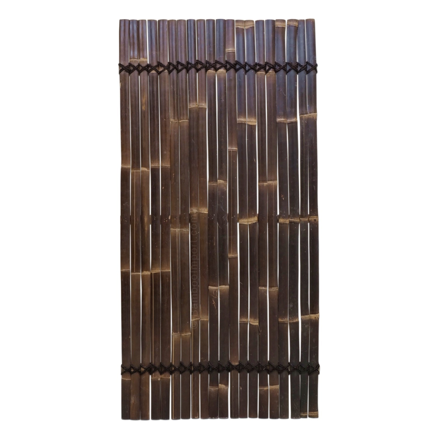 Bamboe Schutting Latten Donker - Java