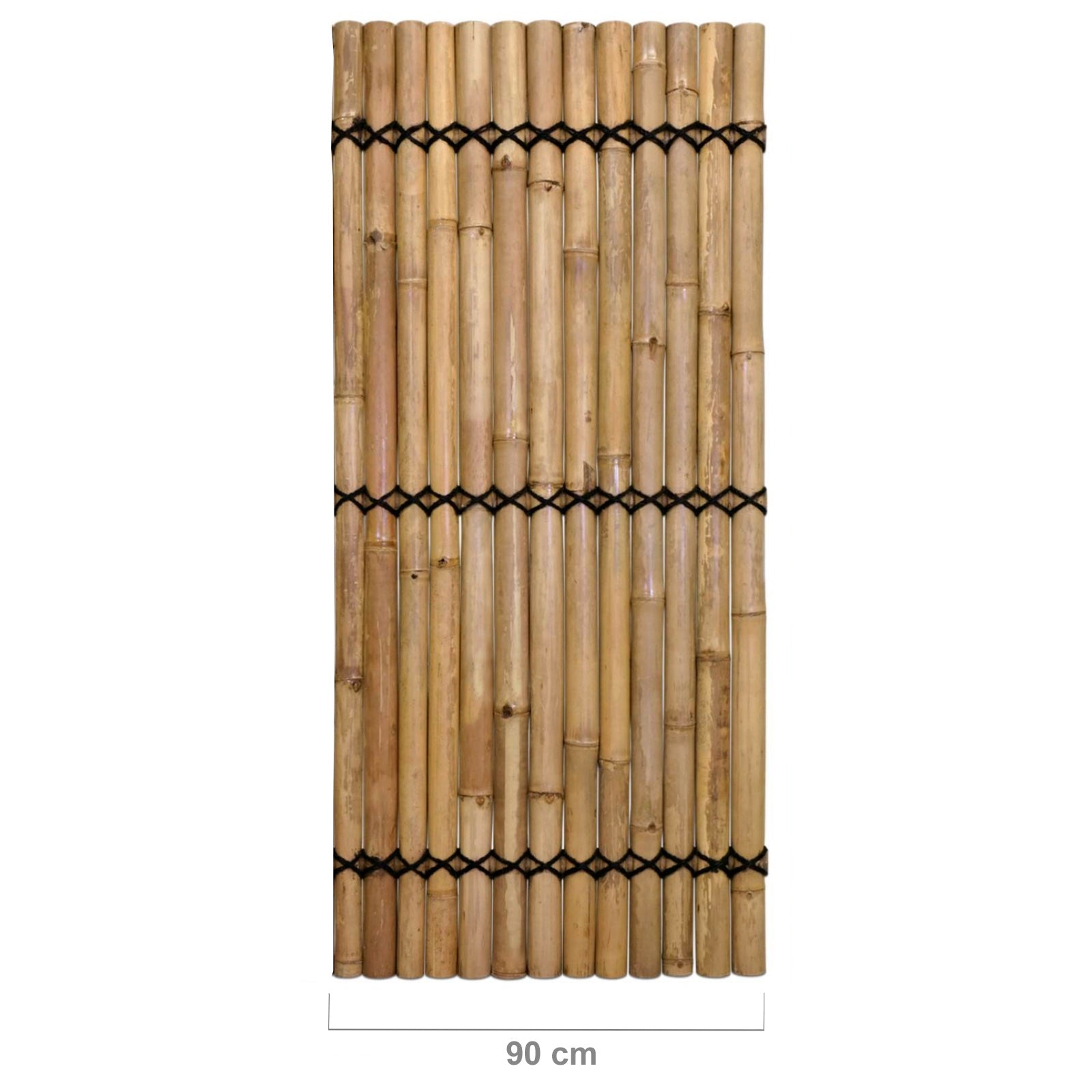 Bamboe Schutting Halfrond Naturel - Tali