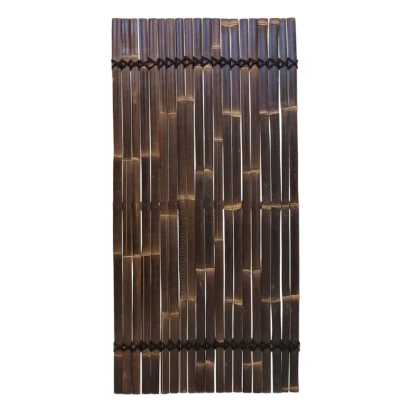 MEGA PALLET DEAL! - Bamboo Fence Slats Dark 90 x 100 cm - 36 pieces