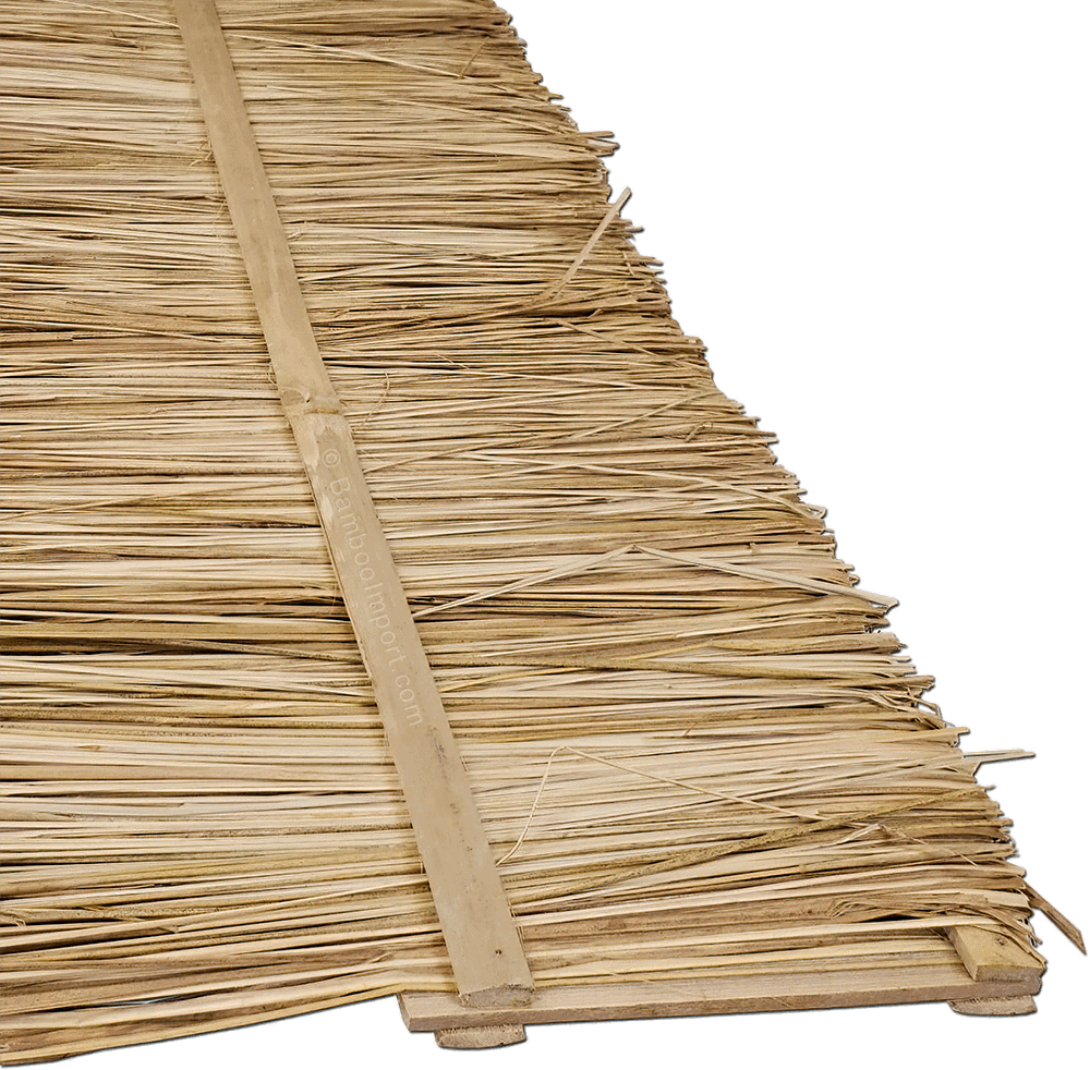 Strodak van Palmbladeren - Naturel