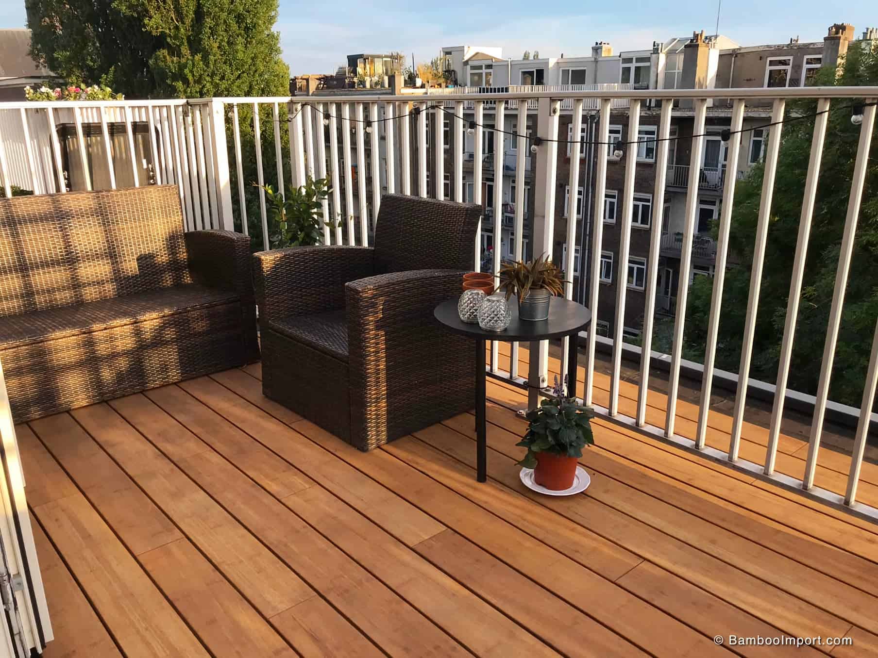 Bamboo decking Thermo - image1