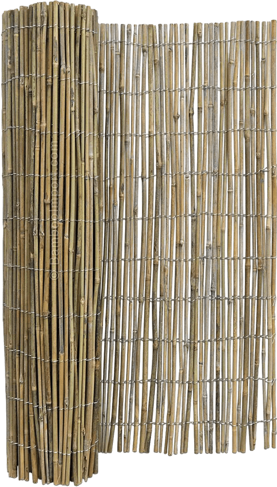 Bambusmåtte Tonkin på en rulle - image
