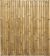 Bambus Paravent Riese Natürlich - image31